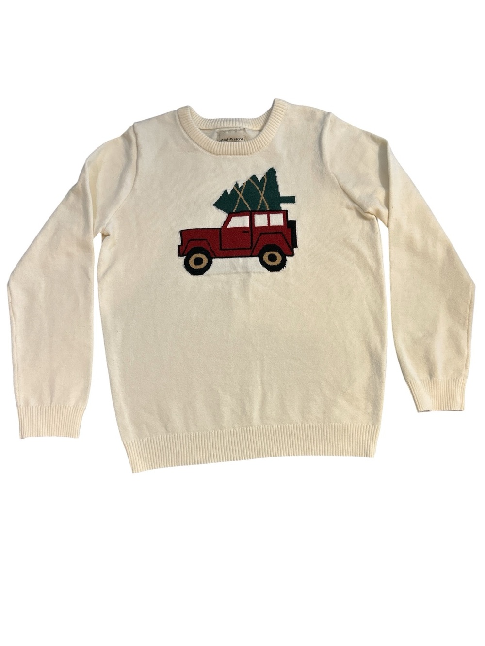 Stitch and Stone boys' Christmas sweater, size 10